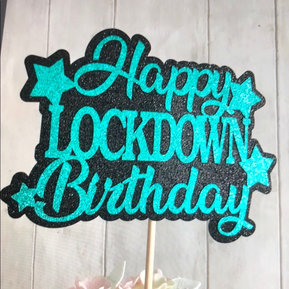 Happy Birthday Birthday Cake Topper.